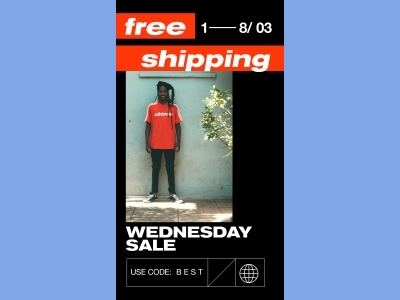 潮流酷炫创意拼贴淘宝男装图文排版psd模板宣传广告设计ps素材