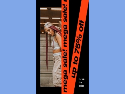 潮流酷炫创意拼贴淘宝男装图文排版psd模板宣传广告设计ps素材