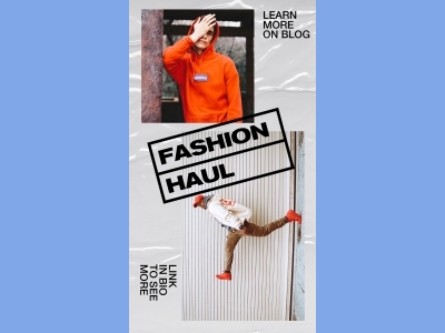 潮流酷炫创意拼贴淘宝男装图文排版psd模板宣传广告设计ps素材