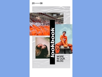 潮流酷炫创意拼贴淘宝男装图文排版psd模板宣传广告设计ps素材