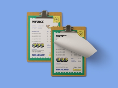 餐饮店vi工牌围裙外卖品牌食品盒餐具招牌样机PSD贴图素材模板菜单文件夹