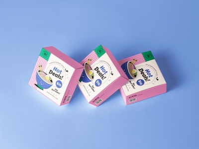 餐饮店vi工牌围裙外卖品牌食品盒餐具招牌样机PSD贴图素材模板纸巾盒