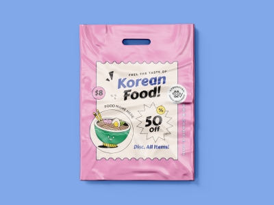 餐饮店vi工牌围裙外卖品牌食品盒餐具招牌样机PSD贴图素材模板塑料袋打包袋