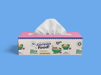 餐饮店vi工牌围裙外卖品牌食品盒餐具招牌样机PSD贴图素材模板纸巾盒
