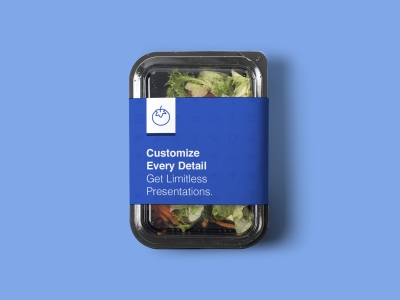 食品包装样机蔬菜包装盒