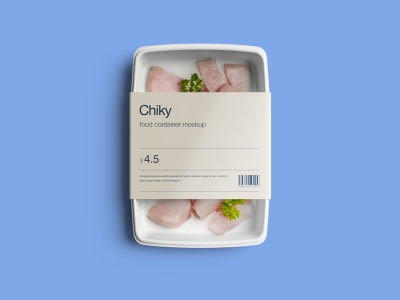 食品包装样机蔬菜包装盒