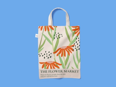 高端整套毕设文创品牌周边VI提案效果展示贴图样机PSD设计素材帆布袋