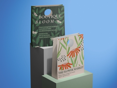 高端整套毕设文创品牌周边VI提案效果展示贴图样机PSD设计素材手提袋