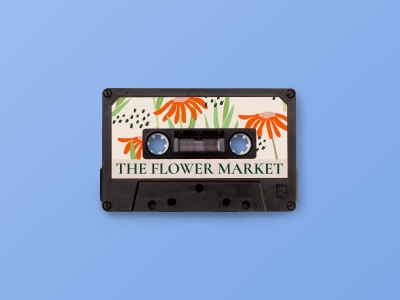 高端整套毕设文创品牌周边VI提案效果展示贴图样机PSD设计素材磁带