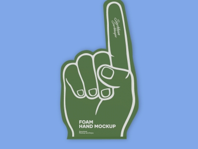 高端整套毕设文创品牌周边VI提案效果展示贴图样机PSD手指广告牌