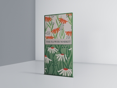 高端整套毕设文创品牌周边VI提案效果展示贴图样机PSD广告立牌