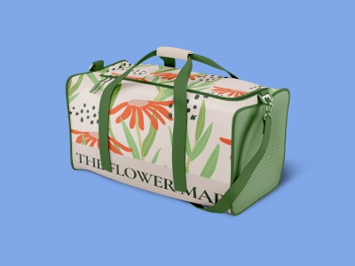 高端整套毕设文创品牌周边VI提案效果展示贴图样机PSD帆布包手提包帆布袋