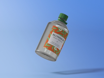 高端整套毕设文创品牌周边VI提案效果展示贴图样机PSD饮料瓶