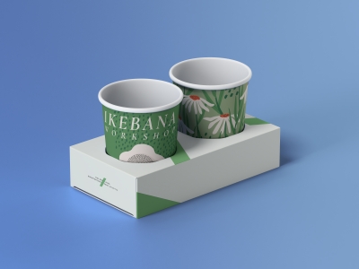 高端整套毕设文创品牌周边VI提案效果展示贴图样机PSD咖啡杯打包盒咖啡座