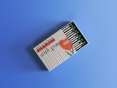 高端整套毕设文创品牌周边VI提案效果展示贴图样机PSD火柴盒