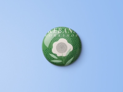 高端毕设文创品牌周边VI提案效果展示贴图样机PSD胸针