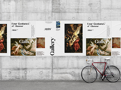 美术馆艺术作品展览馆门票画展毕业展文创设计样机海报户外广告