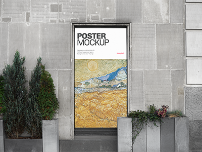 美术馆艺术作品展览馆门票画展毕业展文创设计样机海报