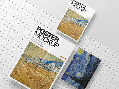 美术馆艺术作品展览馆门票画展毕业展文创设计样机海报折页