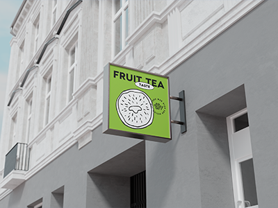 奶茶咖啡饮料甜品校园文创设计品牌vi样机提案PS招牌灯箱