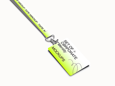 奶茶咖啡饮料甜品校园文创设计品牌vi样机提案PSD工作证