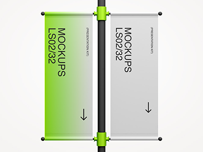 奶茶咖啡饮料甜品校园文创设计品牌vi样机提案PSD罗马旗