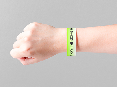 奶茶咖啡饮料甜品校园文创设计品牌vi样机提案PSD手环