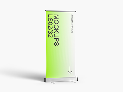 奶茶咖啡饮料甜品校园文创设计品牌vi样机提案PSD易拉宝