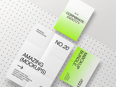 品牌VI样机文创产品展示海报折页相框墙画展架PSD贴图信纸纸张