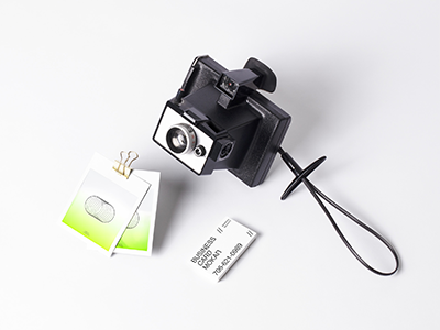 复古相机相片纸样机