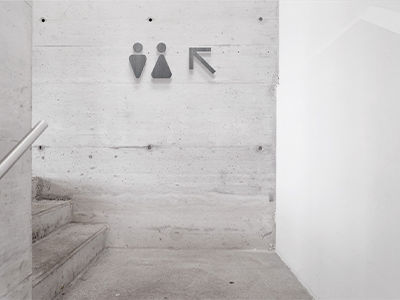 品牌VI样机卫生间标志