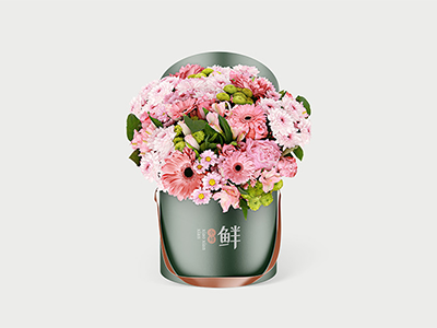 生鲜水果蔬菜店品牌VI样机服装门头LOGO效果展示贴图PSD设计素材花盆花篮花瓶