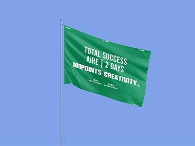 logo展示样机旗帜旗子样机