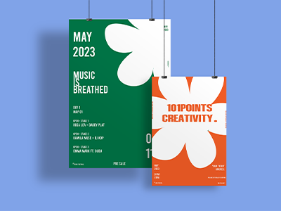 文创VI样机PSD海报