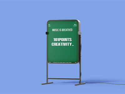 文创VI样机PSD灯箱广告牌