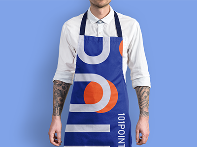 文创品牌餐饮西餐火锅店烤肉VI设计展示效果图PSD围裙