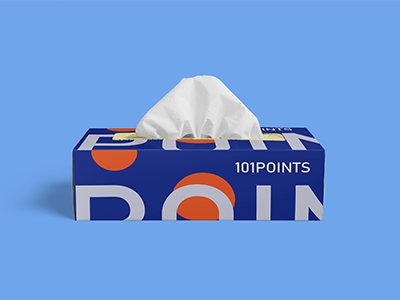 文创品牌餐饮西餐火锅店烤肉VI设计展示效果图PSD纸巾盒