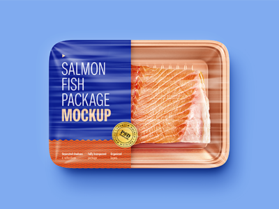 文创品牌餐饮西餐火锅店烤肉VI设计展示效果图PSD打包盒保鲜盒