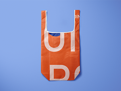 文创品牌餐饮西餐火锅店烤肉VI设计展示效果图PSD打包袋塑料袋