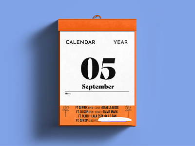 文创样机文具VI衍生周边设计效果展示PSD挂历日历