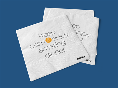 餐巾纸纸巾样机