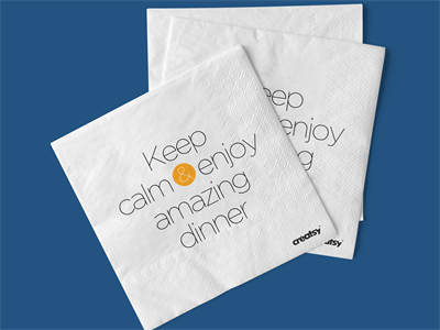 餐巾纸纸巾样机