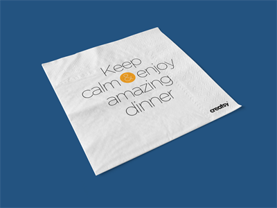 餐巾纸纸巾样机