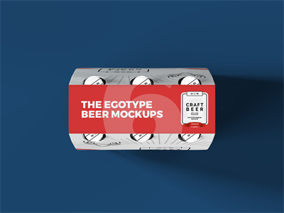 啤酒瓶包装样机