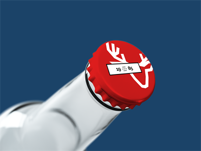 啤酒瓶包装样机