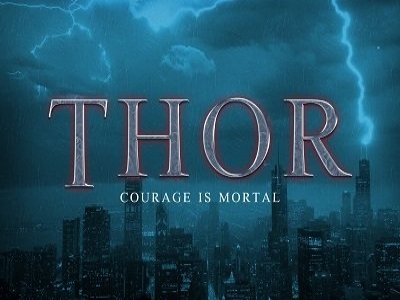 字库艺术字电影游戏效果立体字