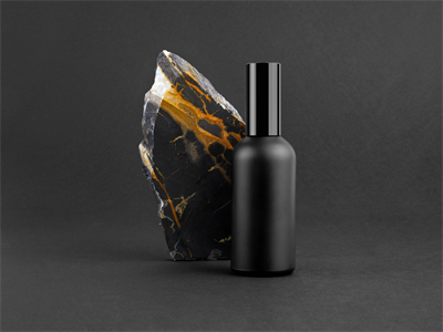 护肤品瓶子滴灌小黑瓶包装展示样机高端