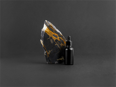 护肤品瓶子滴灌小黑瓶包装展示样机高端