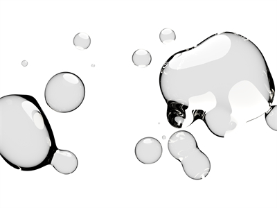 高清逼真透明水滴免抠透明背景元素