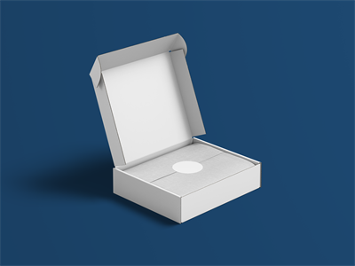 快递打包盒纸盒包装盒设计作品贴图ps样机素材场景展示效果模板